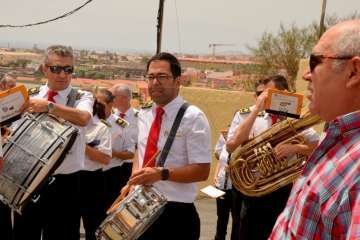 San Ignacio de Loyola se despide de sus fiestas en La Majadilla-Telde (Foto Francisco Javier Santana)